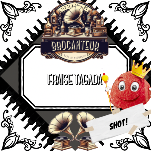 Shot Fraise tagada 10cl