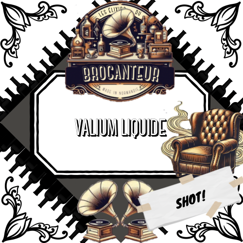 Shot Valium liquide 10cl